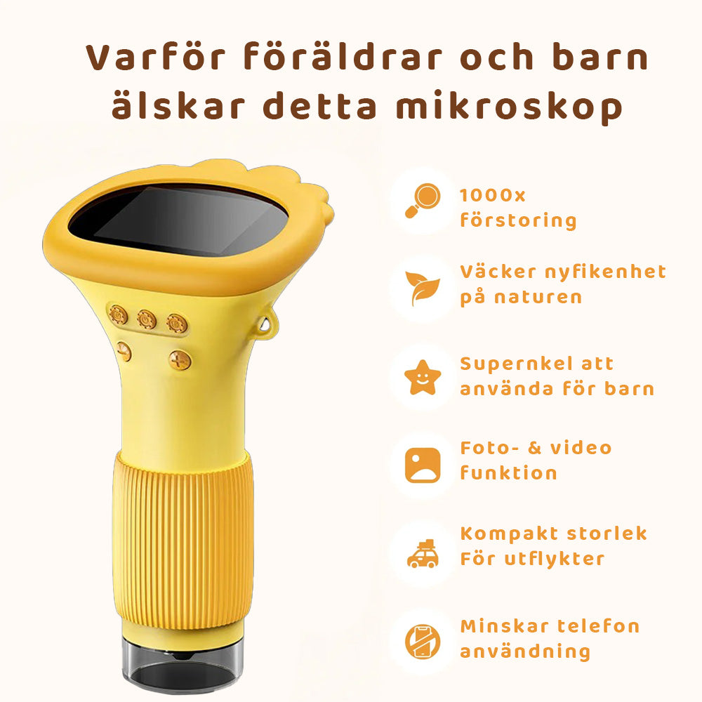 Lilla Forskaren - Barnens Digitala Mikroskop
